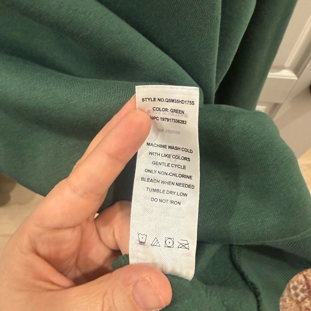 Quiksilver Green Hoodie - Picture 5 of 8